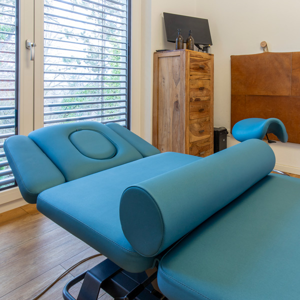 Behandlungsraum bei Osteopath Marc Goldstein